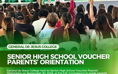 𝗚𝗝𝗖 𝗛𝗼𝗹𝗱𝘀 𝗦𝗲𝗻𝗶𝗼𝗿 𝗛𝗶𝗴𝗵 𝗦𝗰𝗵𝗼𝗼𝗹 𝗩𝗼𝘂𝗰𝗵𝗲𝗿 𝗣𝗮𝗿𝗲𝗻𝘁𝘀’ 𝗢𝗿𝗶𝗲𝗻𝘁𝗮𝘁𝗶𝗼𝗻
